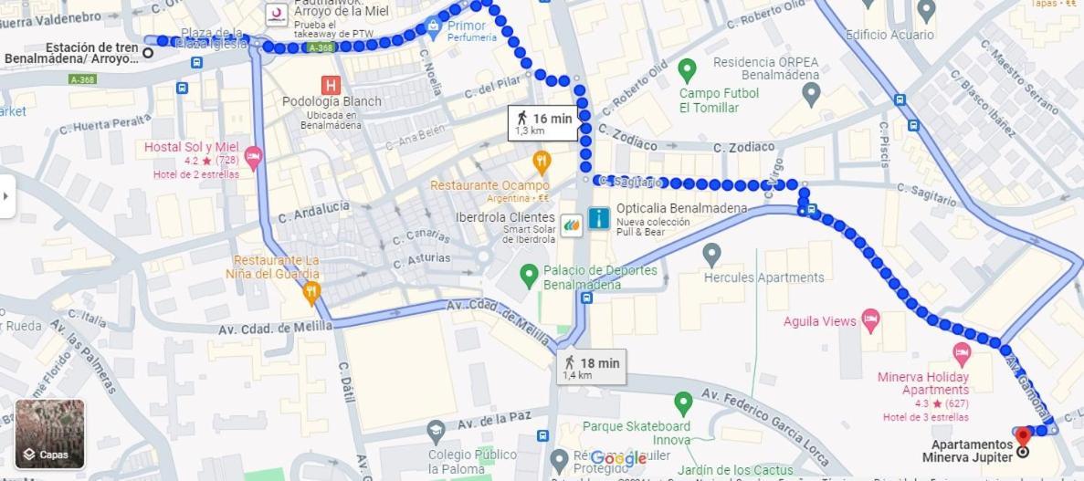 Jupiter Apartment เบนัลมาเดนา ภายนอก รูปภาพ